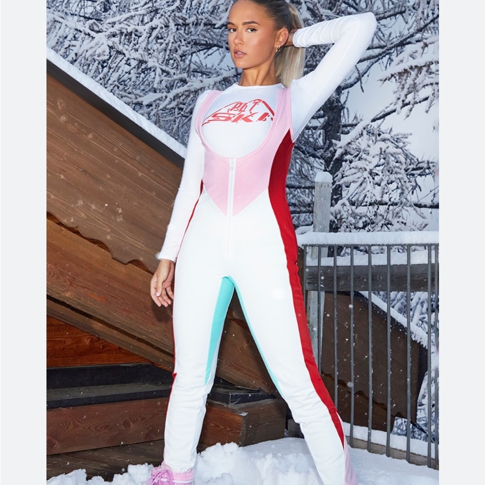 Pretty Little Thing Ski Bibs